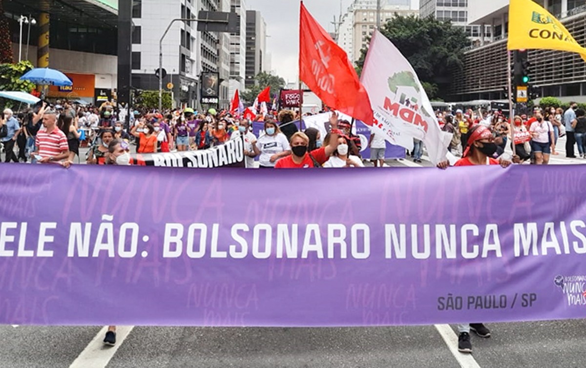 Dia das Mulheres será marcado pela luta por um 'Brasil sem machismo e sem Bolsonaro'